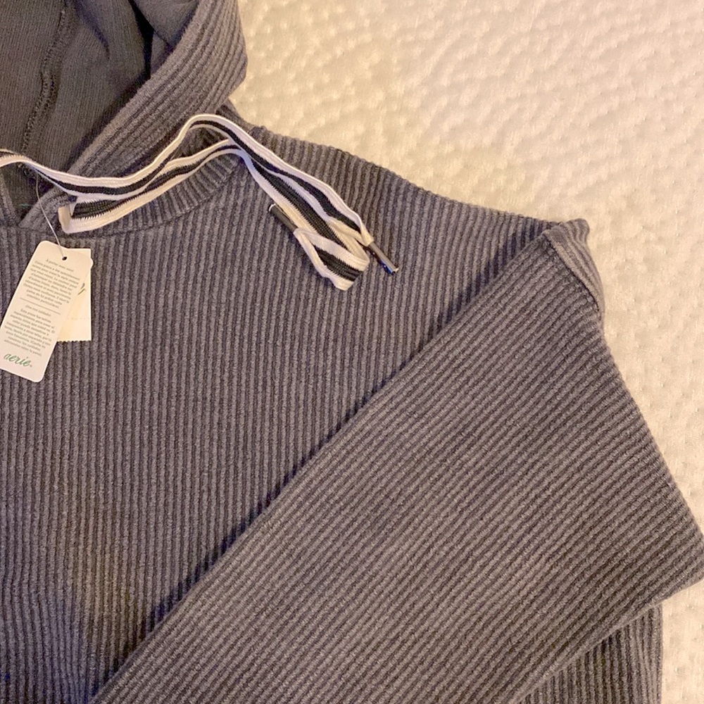 nwt aerie sweatshirt grey